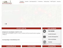 Tablet Screenshot of kirkja.is